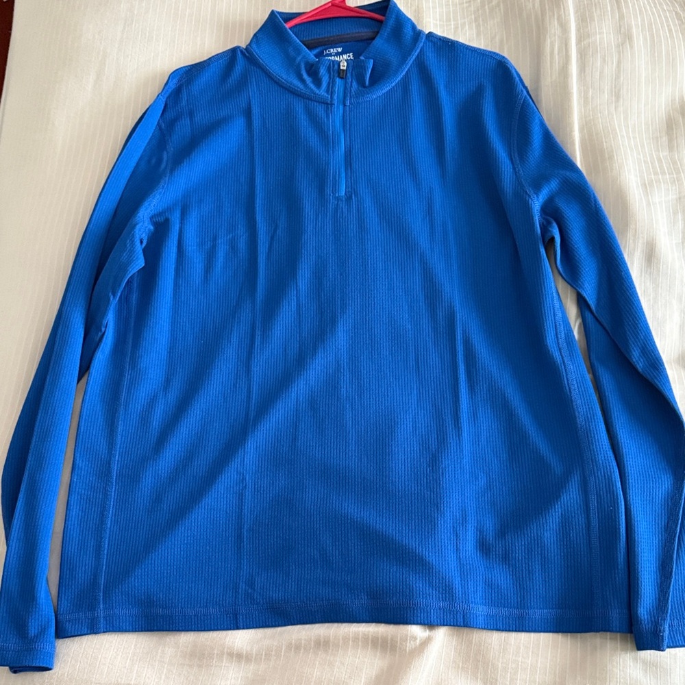 J. Crew Royal Blue Long Sleeve Pullover